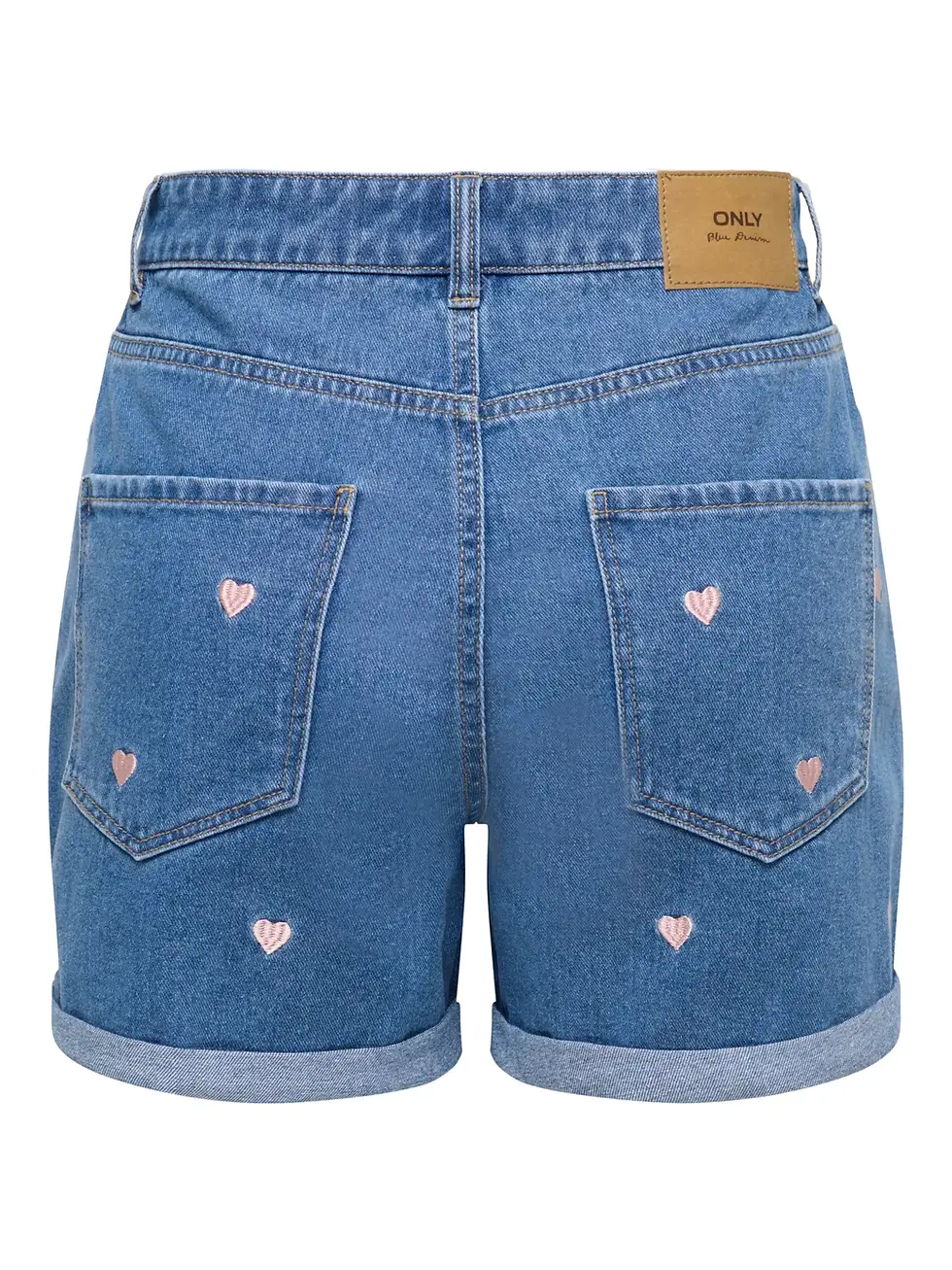 Miniature : Short brodé en denim