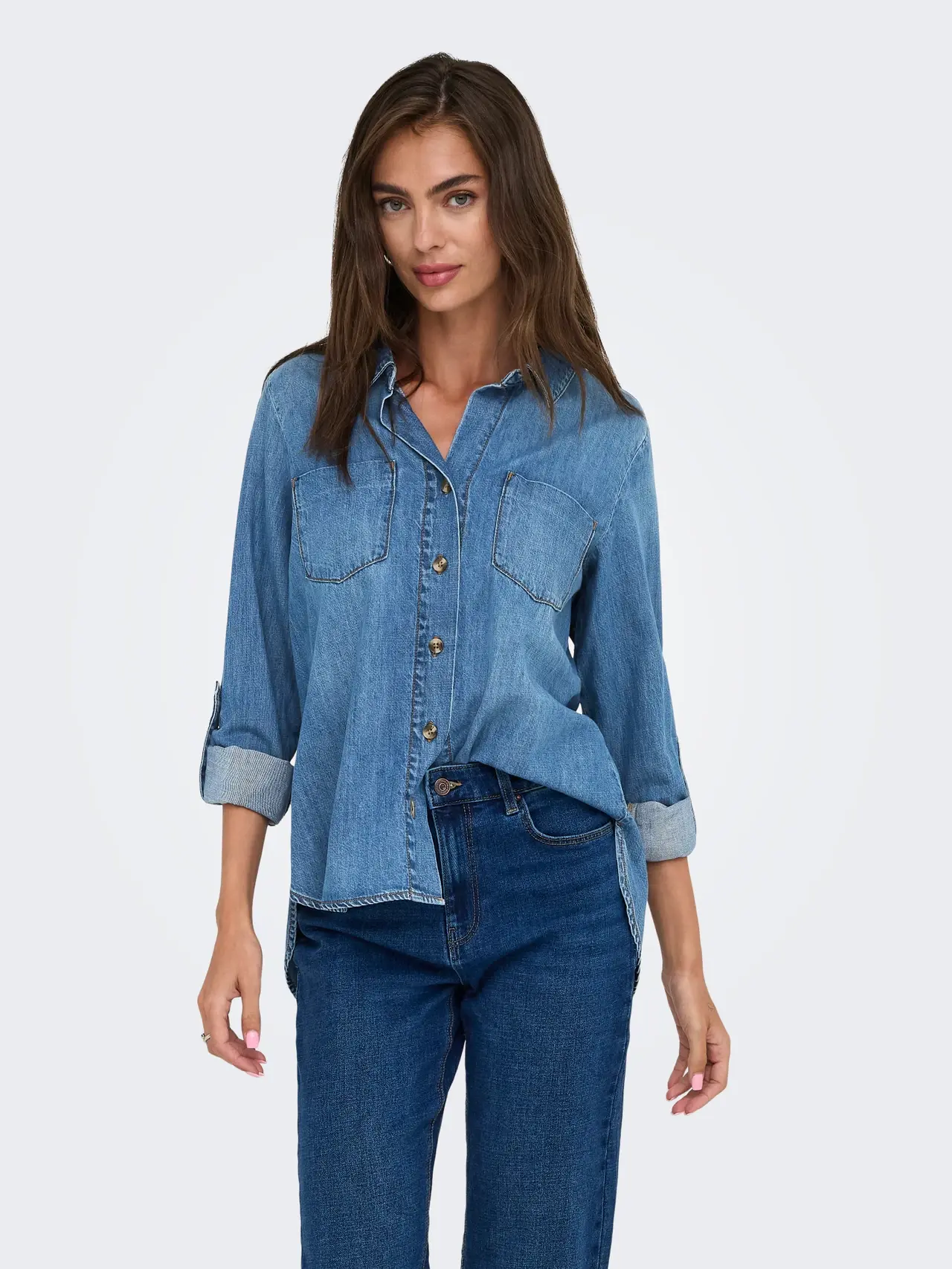 Chemise en denim