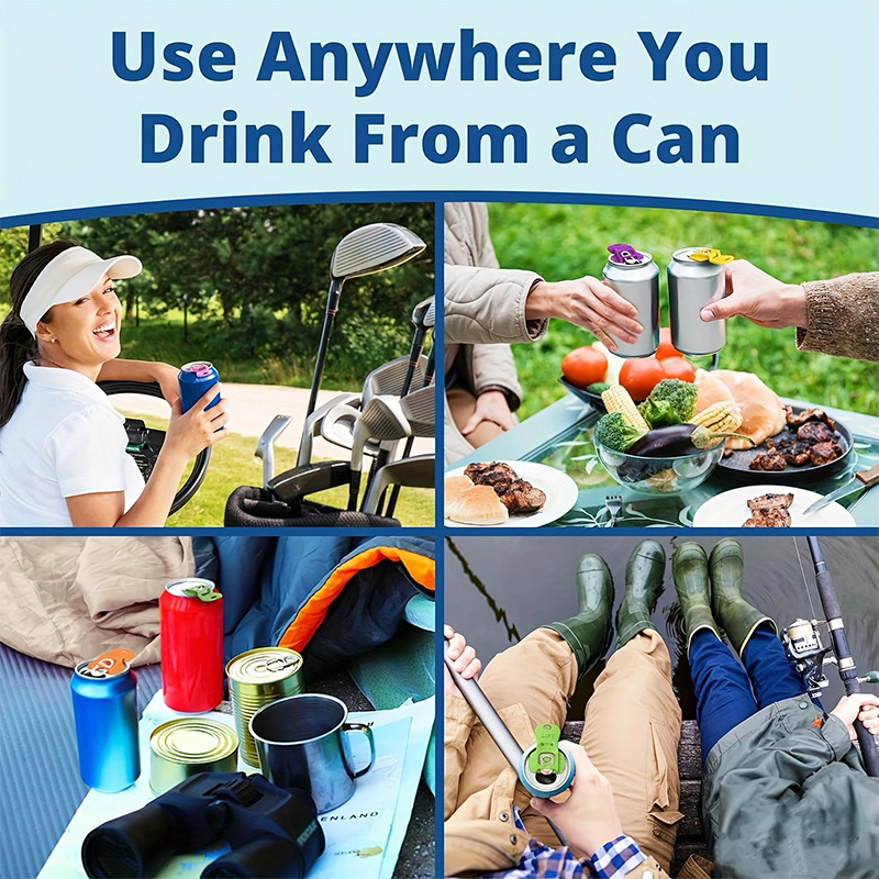 Miniatura: Plastic Cola Can and Bottle Opener – Simple, Small, and Easy to Use