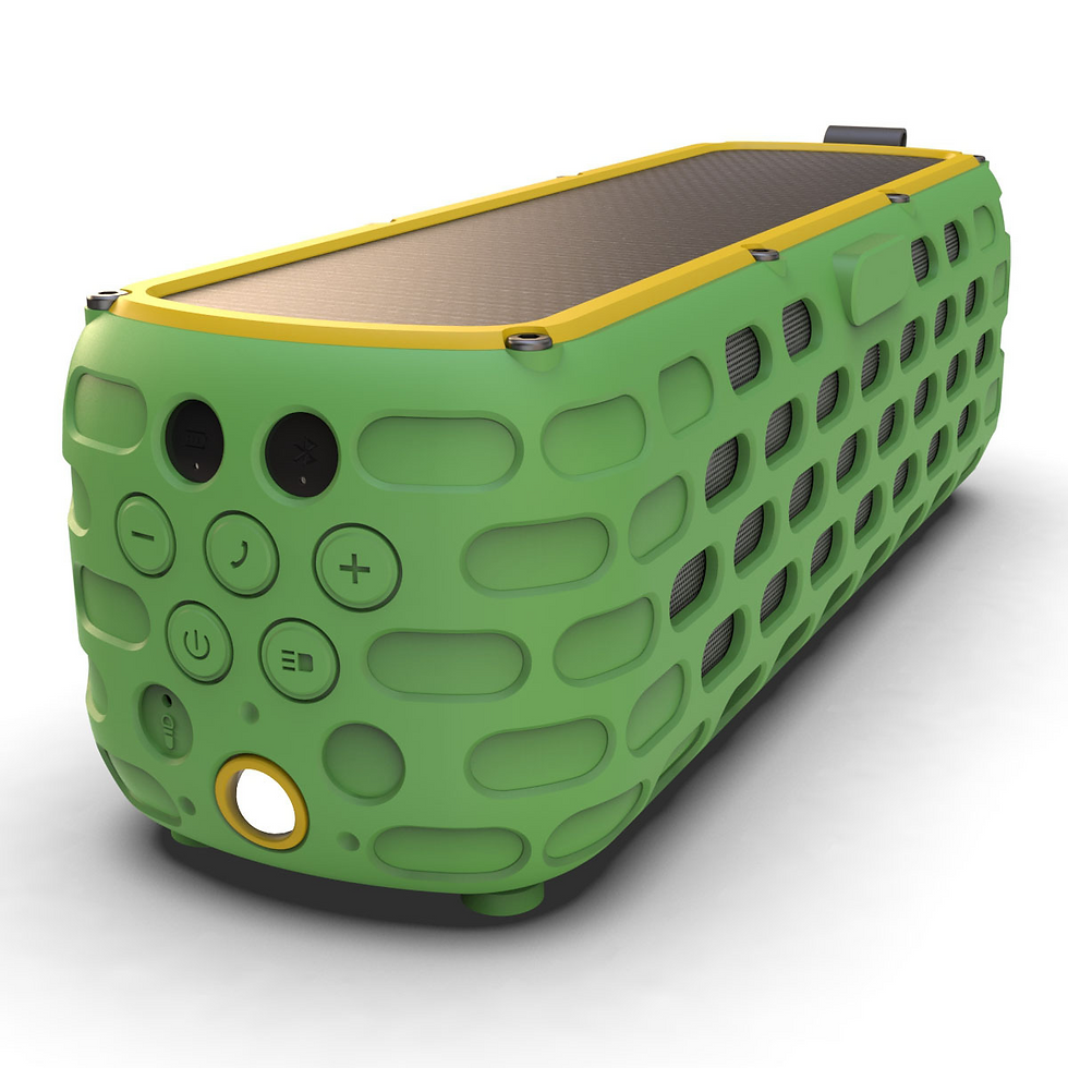 Thumbnail: Waterproof Solar Bluetooth Speaker with USB Charging – Outdoor Wireless Speaker