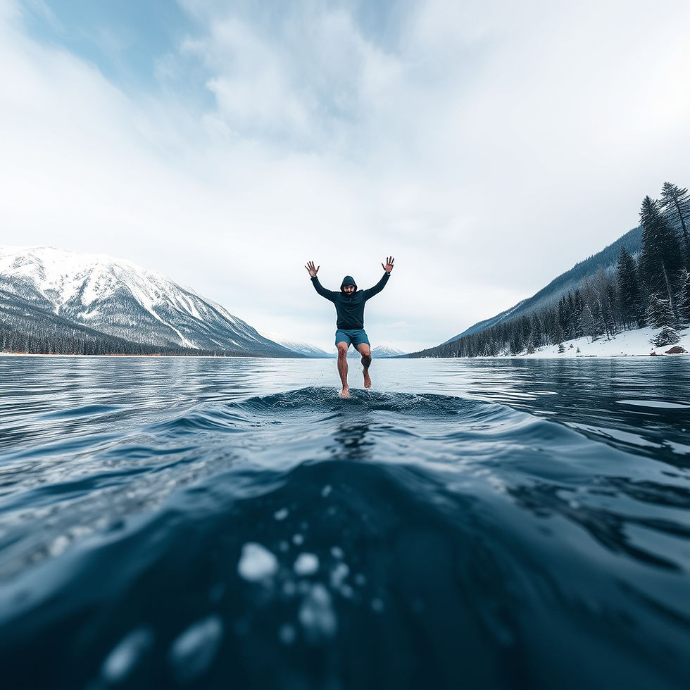 The case for getting uncomfortable What cold exposure actually does to your brain and body, and how much you need to feel it