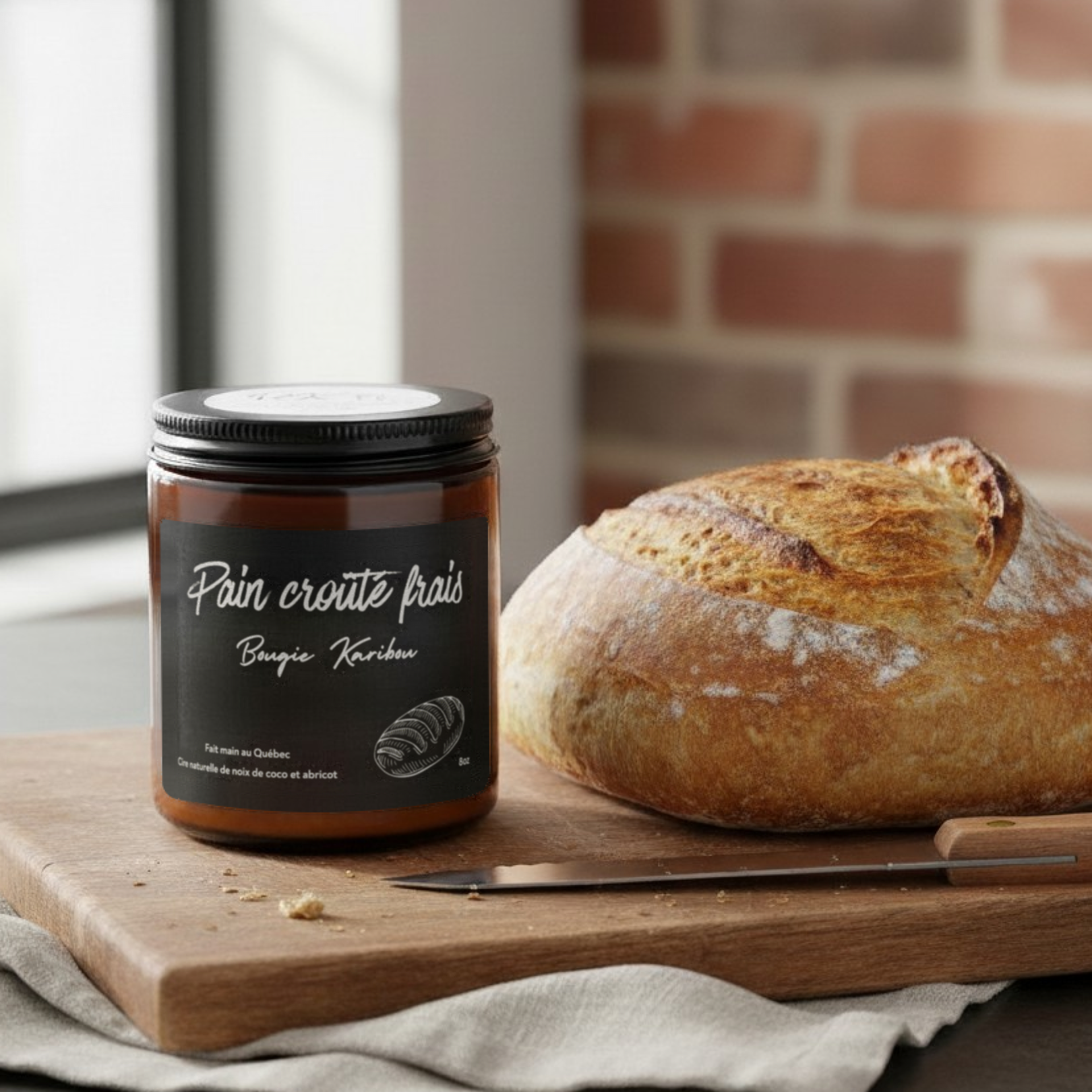 Pain croûté frais