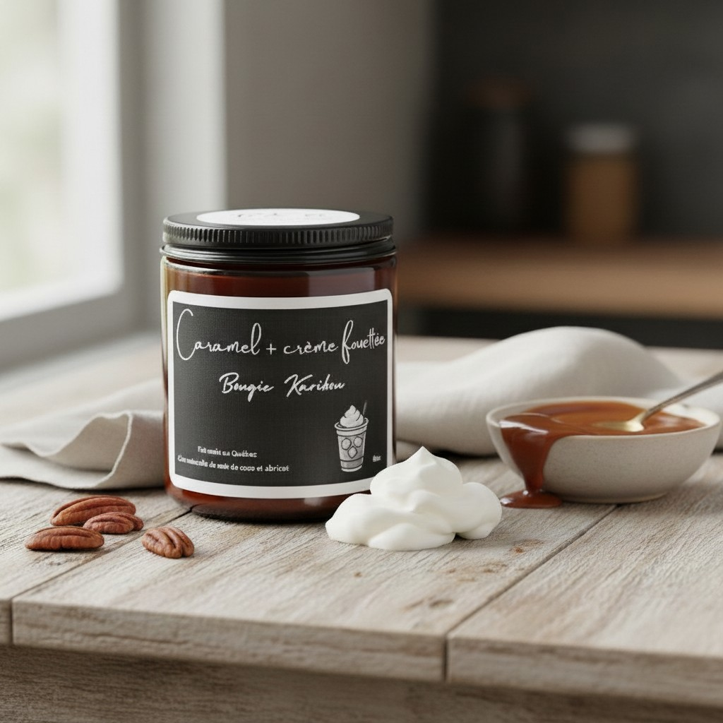 Caramel +Crème fouettée