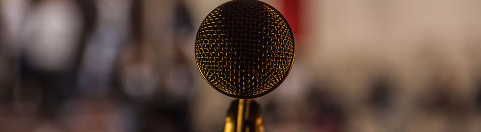 Close-up Image of Microphone