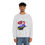 Thumbnail: Funny Crewneck Sweatshirt Road Dogs Hot Dog Man Riding a Motorcycle