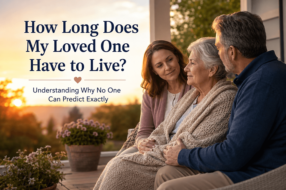 Family spending meaningful time together while facing a loved one's serious illness.