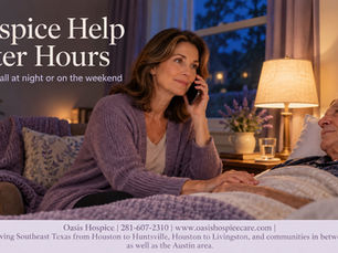 Who Do You Call When a Hospice Patient Needs Help at Night or on the Weekend?