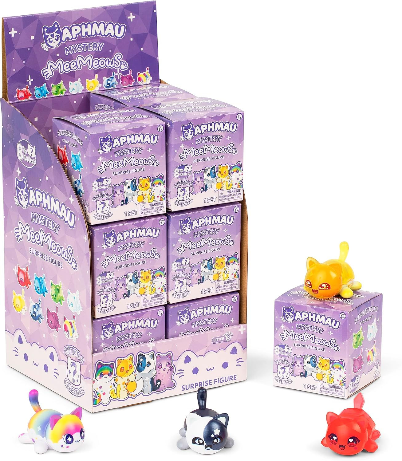 Aphmau | Collectible Cats - Mystery MeeMeows 12-Piece Party Pack; Wildly Popular