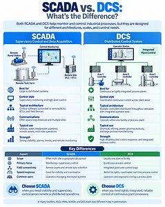 SCADA vs DCS What's the Difference