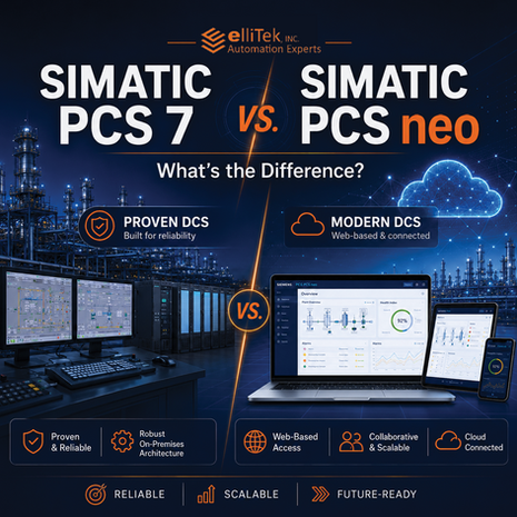 SIMATIC PCS7 vs SIMATIC PCS neo: What's the difference?
