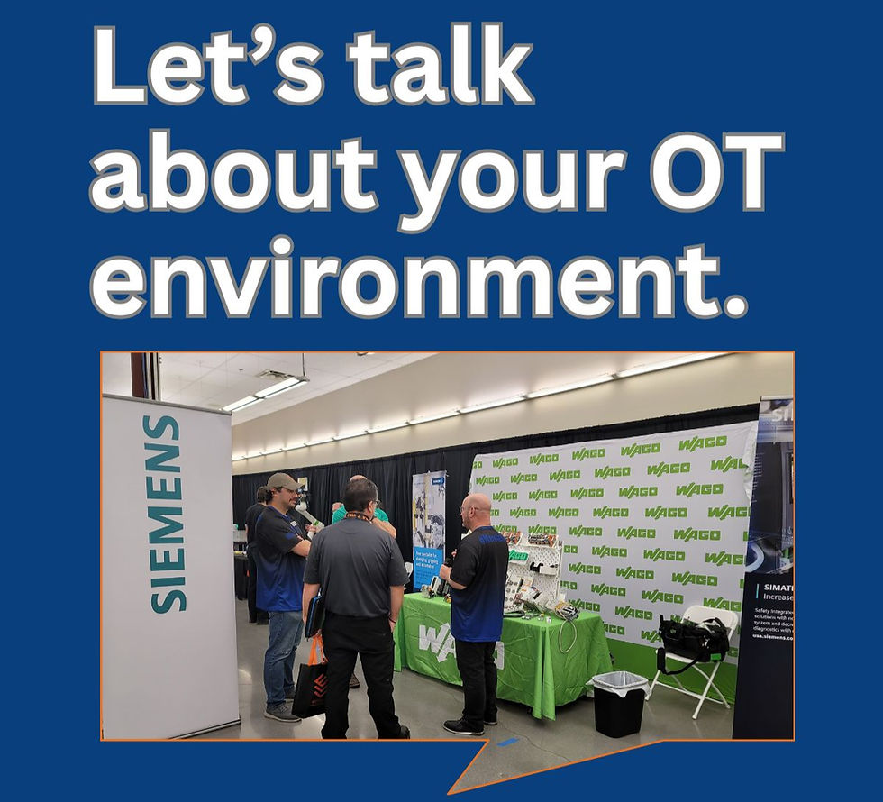 Let's talk about your OT environment.