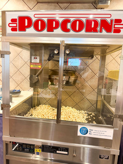 Movie-style Popcorn at elliTek's Training Center