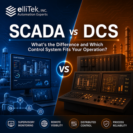 SCADA vs DCS: What's the difference, and which control system fits your operation