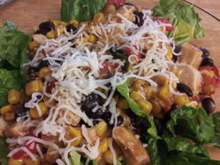 Busy Girl Santa Fe Salad