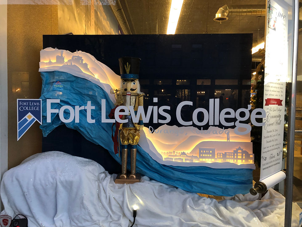 Welcome Center window