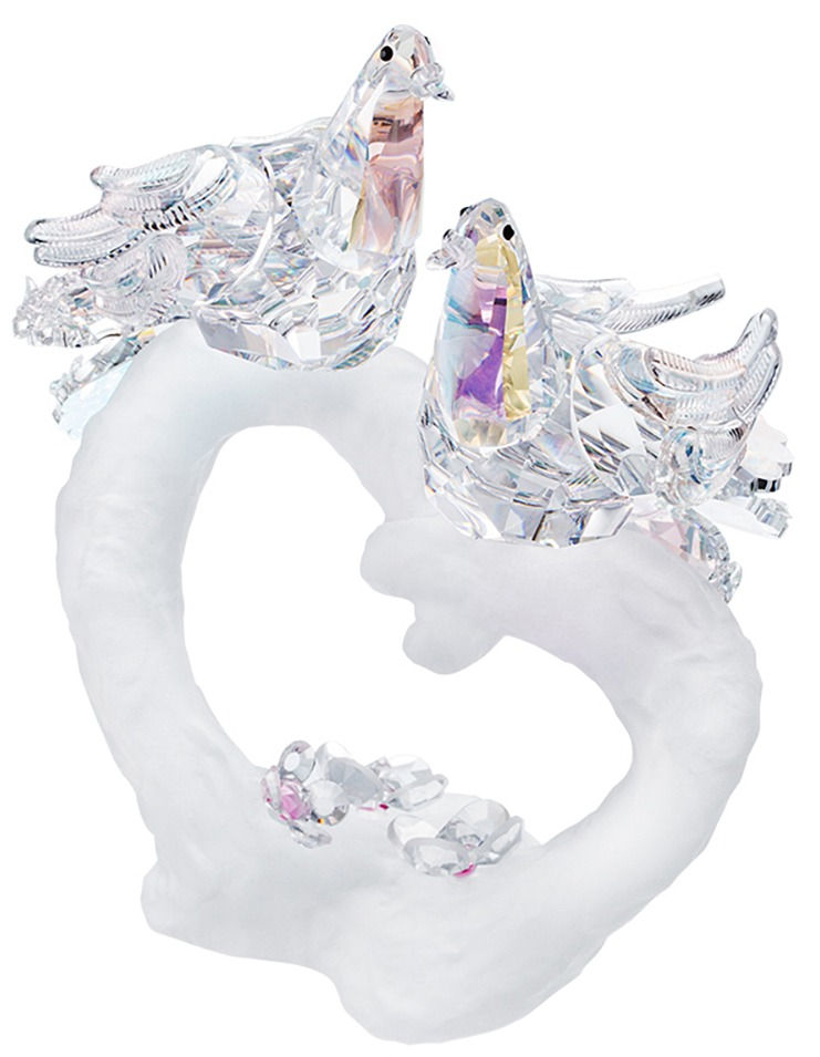 Thumbnail: Crystal Figurines. Doves and Eternal Love. 0787 80