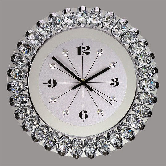 Wall clocks with premium crystal for decorations your interiors. Do yo