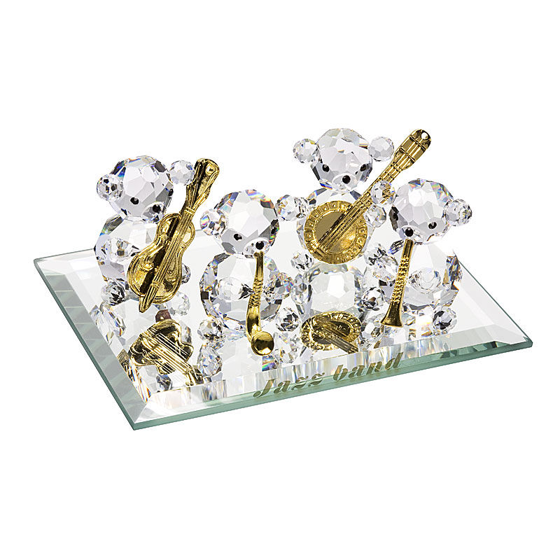 Collection of miniature from the crystal. Jazz Band 0140 00