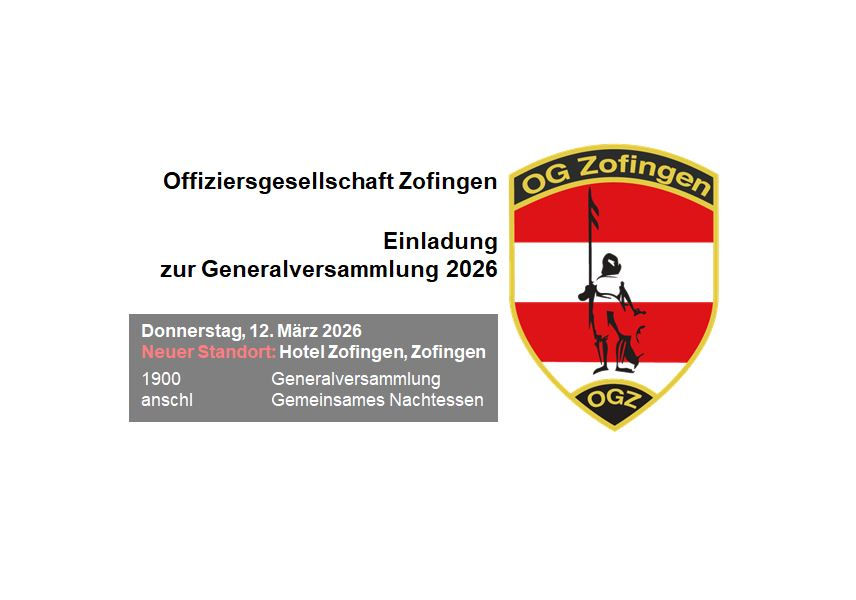 OGZ Generalversammlung 2026