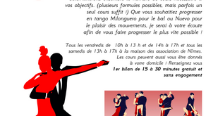 Où en suis-je dans MON Tango ?