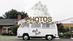 Photo Booth van wedding reception