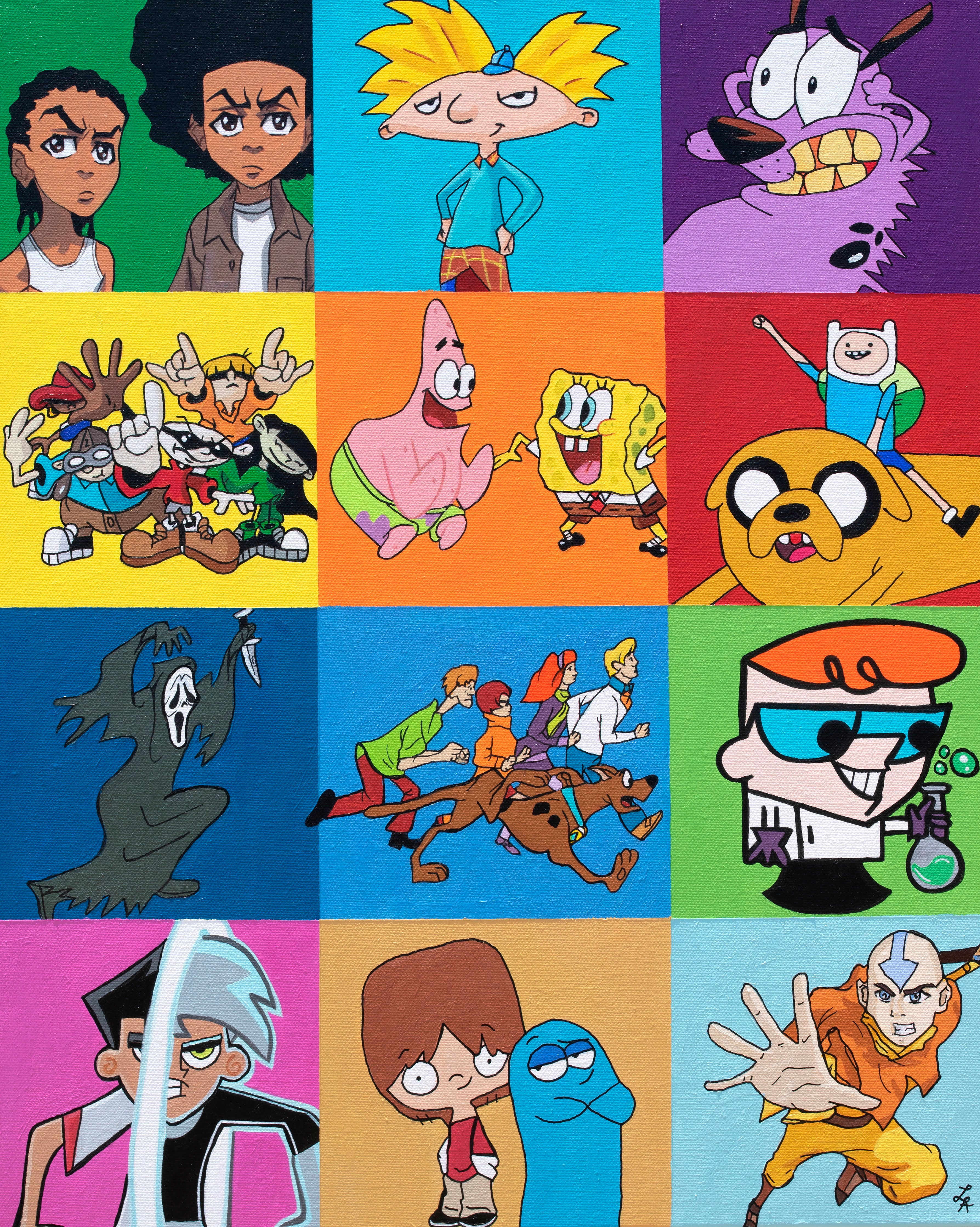 Cartoon Network/Nickelodeon Painting