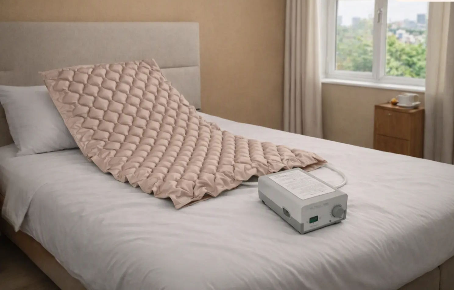 Ripple Mattress – Anti-Decubitus Air Bed with Pump for Pressure Ulcer Prevention
