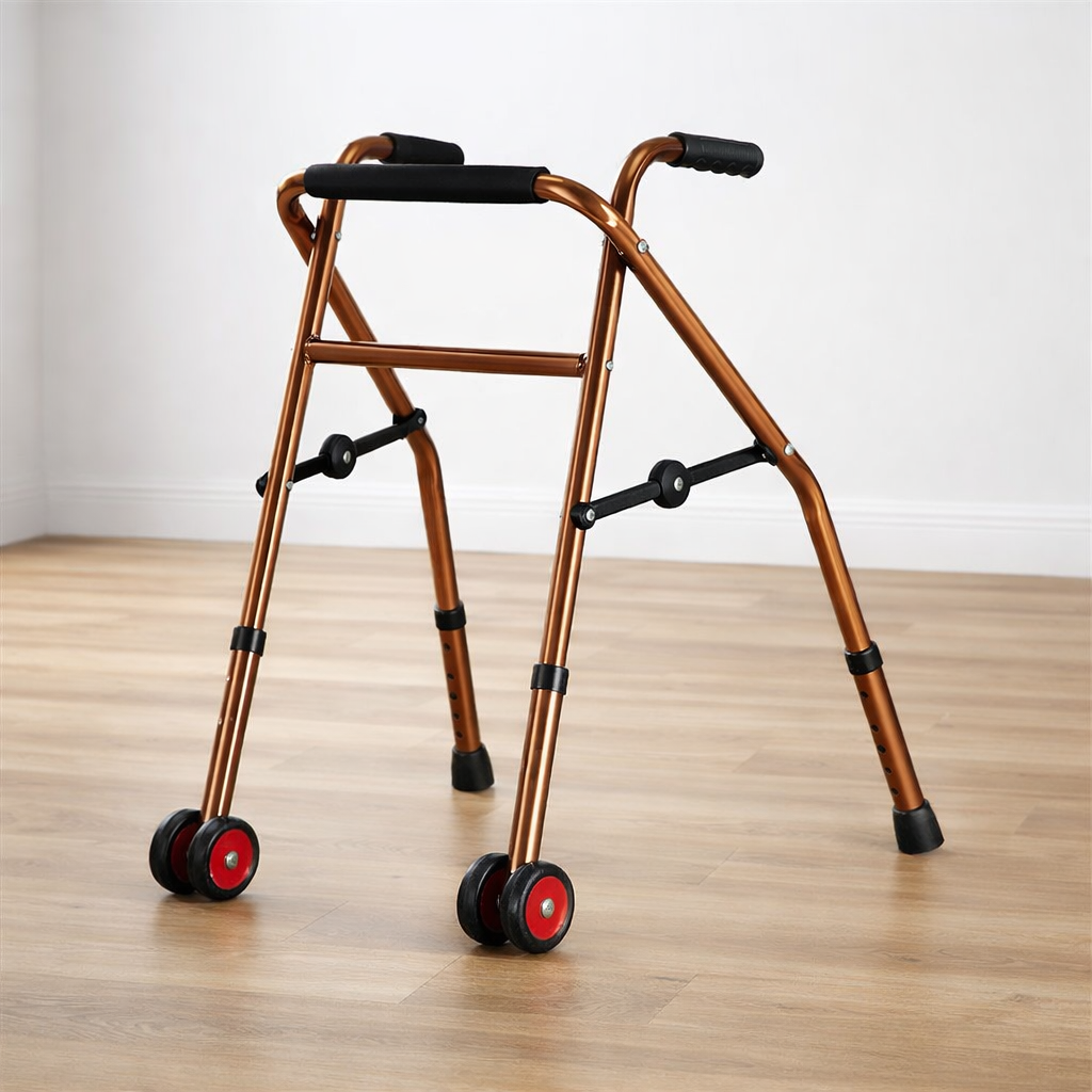Pediatric Walking Frame With Wheels – Height Adjustable Children's Walker