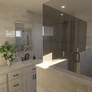 Primary Bath Rendering