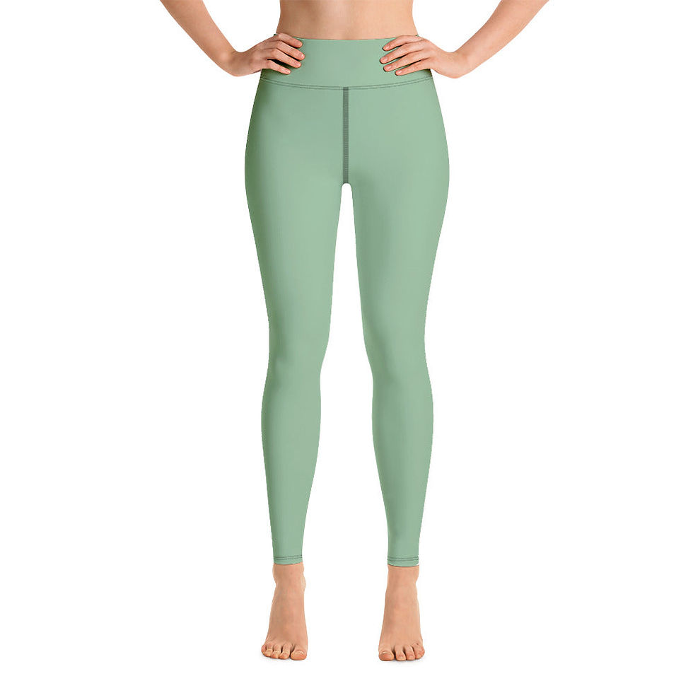 Miniatura: Women's Tropical Dark Sea's Yoga Leggings
