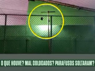 DESCASO EM MAPELE: Refletores caem e infraestrutura em ruínas preocupa moradores