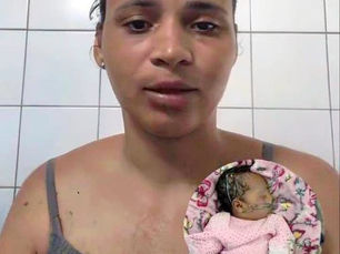 Mãe faz apelo desesperado e dramático por regulação para internação da filha em UTI pediátrica