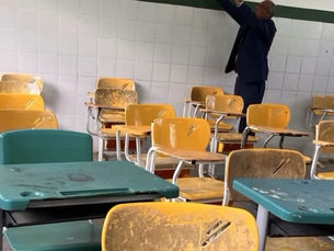 VERGONHA NA EDUCAÇÃO EM SIMÕES FILHO: Vereador Genivaldo Lima denuncia condições precárias da Escola Municipal Bárbara Andréa