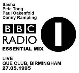 BBC Radio 1 logo representing the 1995 Essential Mix featured in the book
