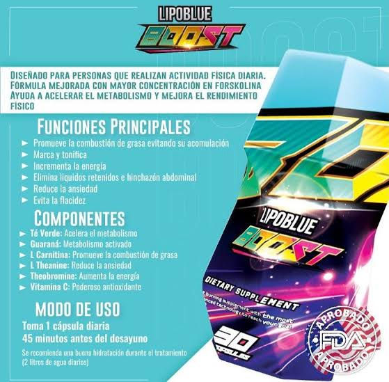 Miniatura: 3 LIPO BLUE BOOST + 3 DETOX + GEL REDUCTIVE PRO