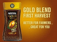 Nescafe Gold Blend PageSkin Plus with Evolving Messaging Demo