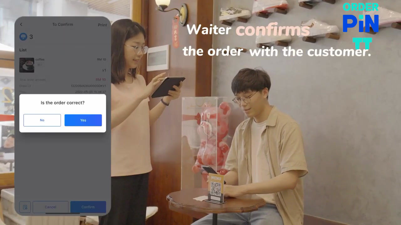 OrderPinTT User Account