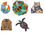 サムネイル： Animal Puzzle Craft Hub A3 A5 Size