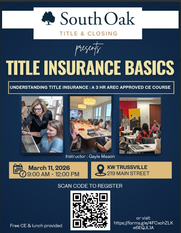 Free CE & Lunch - Title Insurance Basics