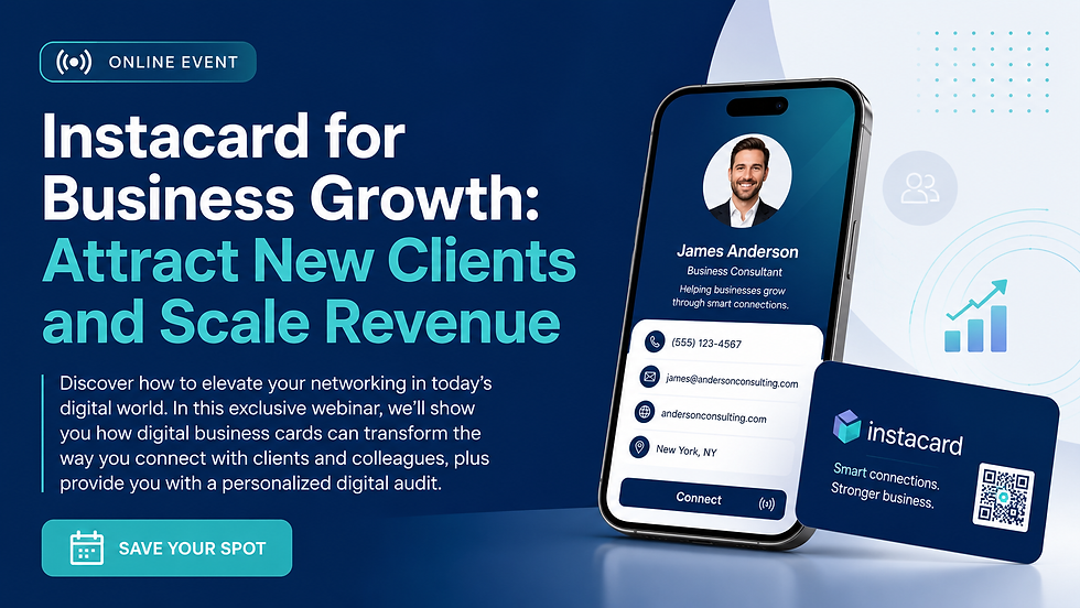 SLM- Instacard for Business Growth: Attract New Clients