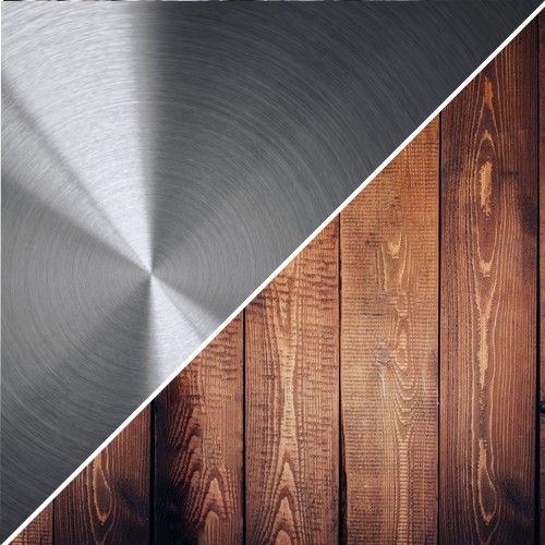 COLLER ALUMINIUM SUR BOIS