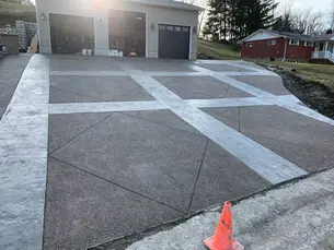 brk custom concrete, concrete driveway, pools, retaining walls, outdoor living spaces,