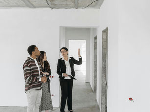 Side-by-side comparison of home inspector and home appraiser working at Pittsburgh PA property