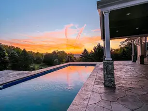 brk custom concrete, concrete driveway, pools, retaining walls, outdoor living spaces,