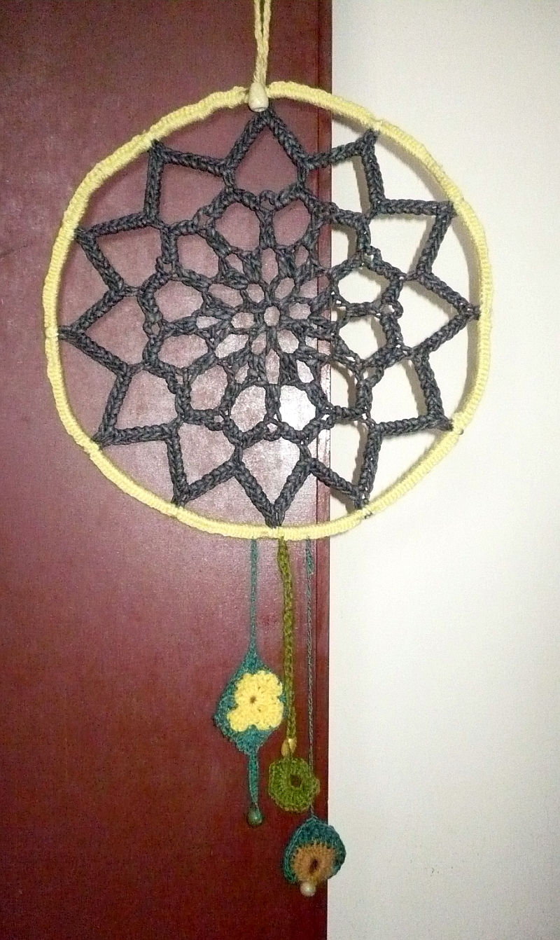 GrayYellow DreamCatcher