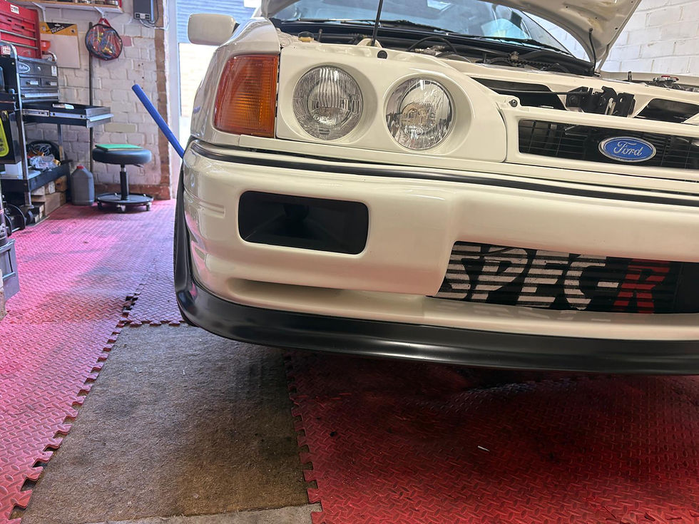 Thumbnail: Ford Sierra Cosworth Fog Light Cold Air Feed