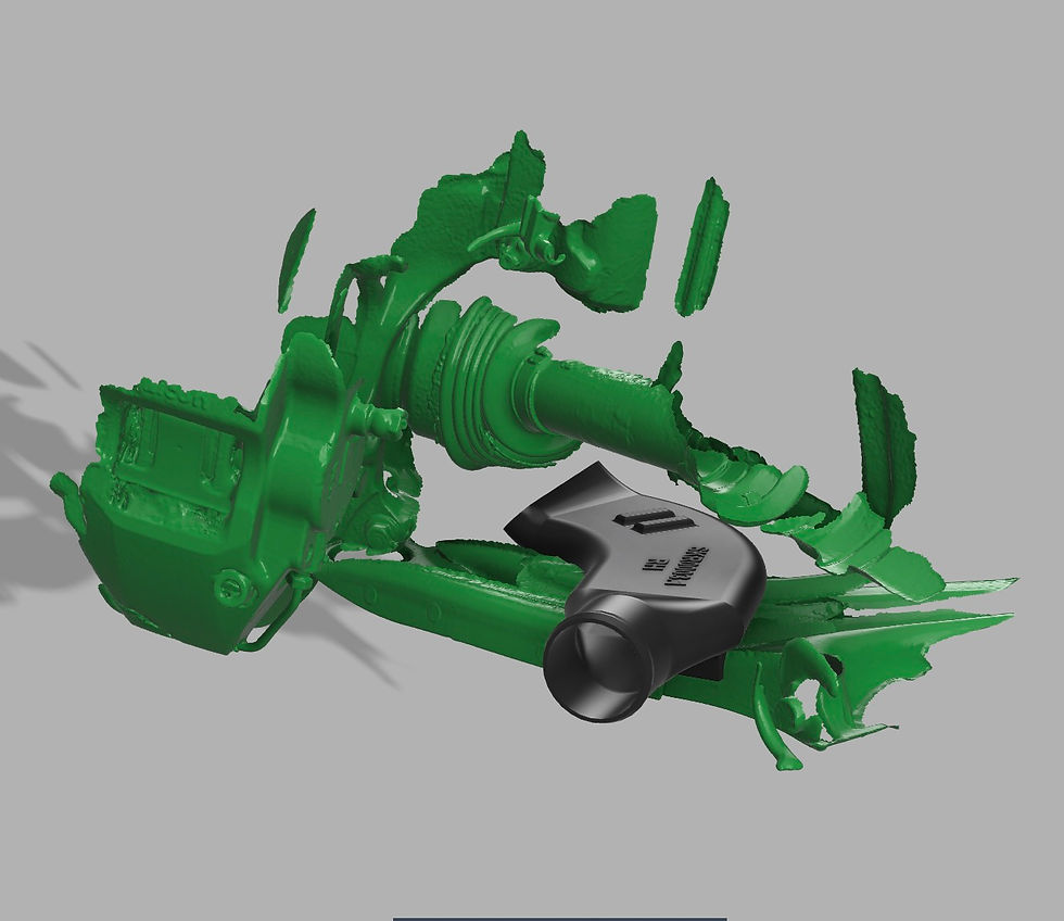 Thumbnail: SKR Dynamics Ford Fiesta Mk6 Brake Duct Outlet