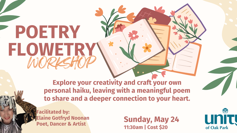 Explore your creativity and craft your own personal haiku, leaving with a meaningful poem to share and a deeper connection to your heart.