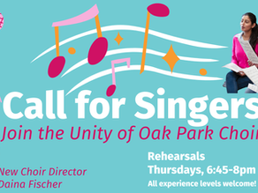 Call for All Singers: Join the Unity of Oak Park Choir