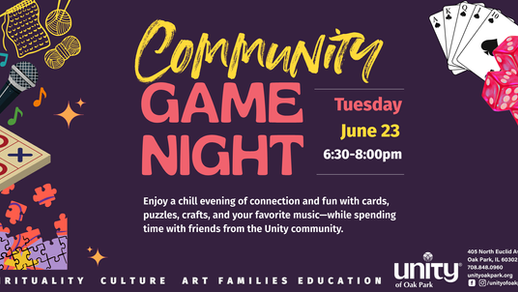 Unity Community Game Night